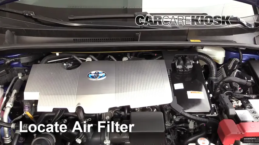 2017 Toyota Prius Four 1.8L 4 Cyl. Filtro de aire (motor) Cambio